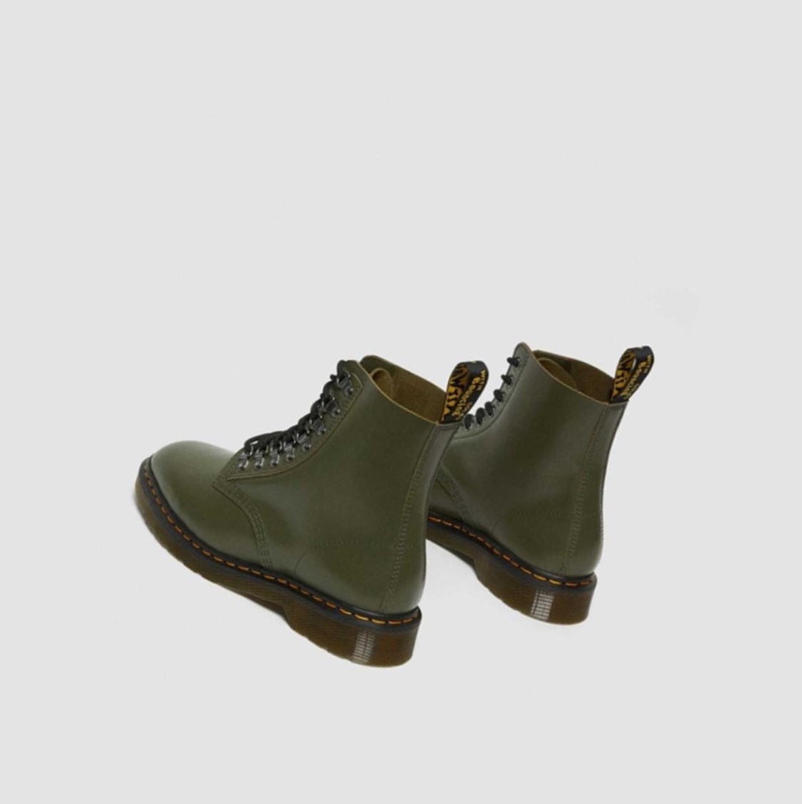 Dr Martens 1460 Pascal Verso Smooth Férfi Fűzős Bakancs Zöld | 296130PIN