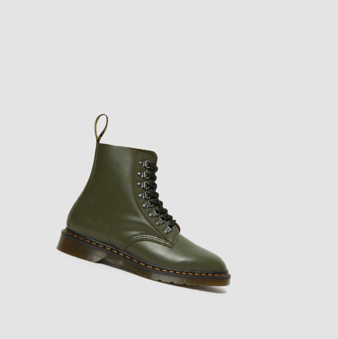 Dr Martens 1460 Pascal Verso Smooth Férfi Fűzős Bakancs Zöld | 296130PIN