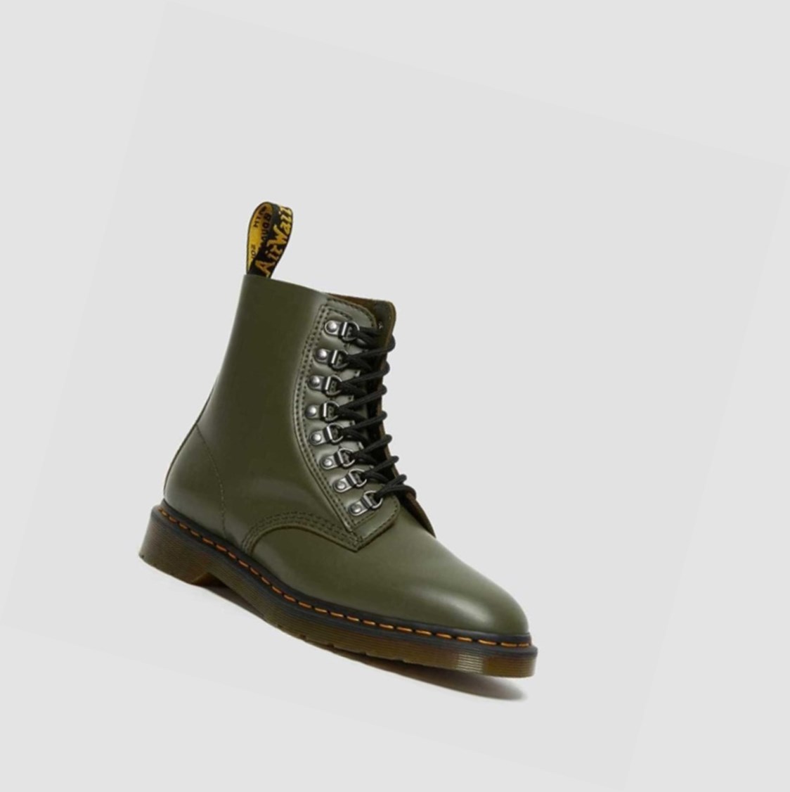 Dr Martens 1460 Pascal Verso Smooth Férfi Fűzős Bakancs Zöld | 296130PIN