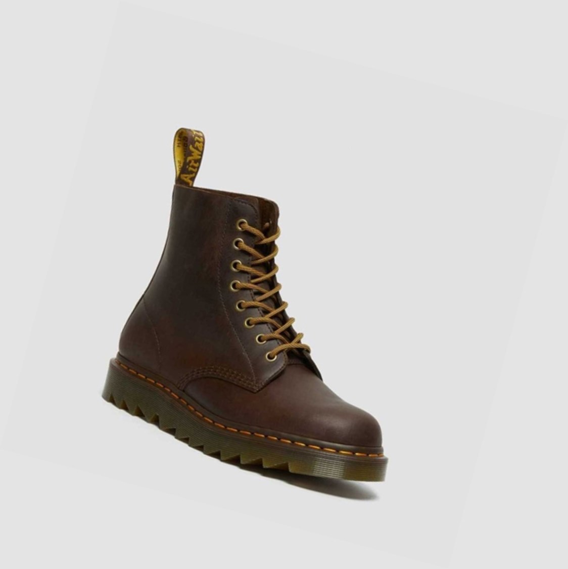 Dr Martens 1460 Pascal Ziggy Férfi Bakancs Barna | 859624RNV