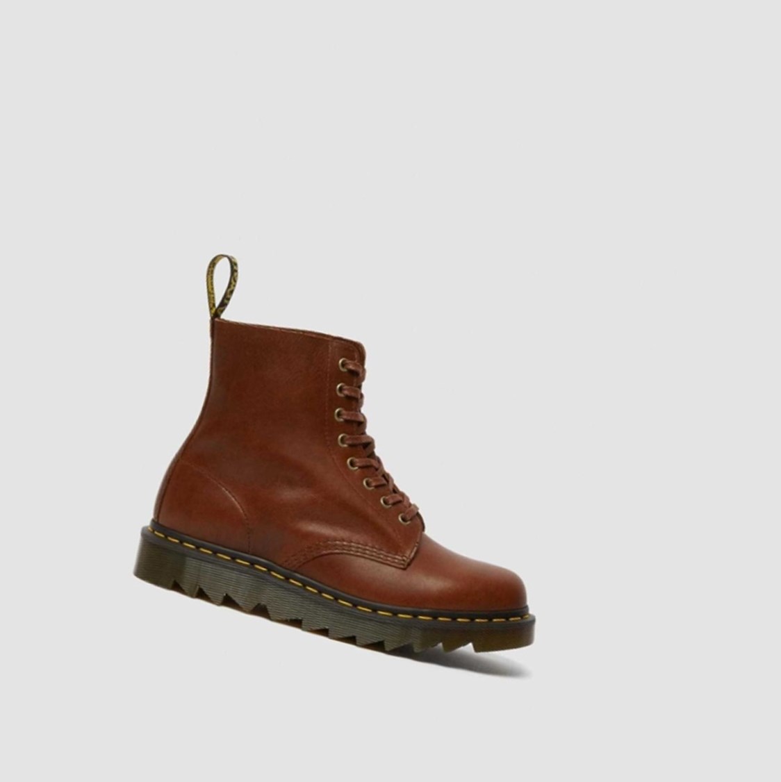 Dr Martens 1460 Pascal Ziggy Férfi Fűzős Bakancs Barna | 437651OUI