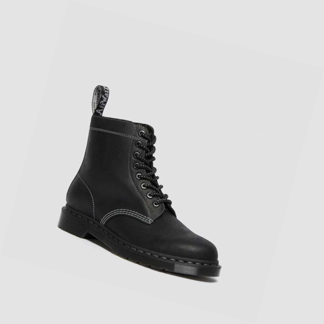 Dr Martens 1460 Pascal Zip Női Fűzős Bakancs Fekete | 765938ZWR