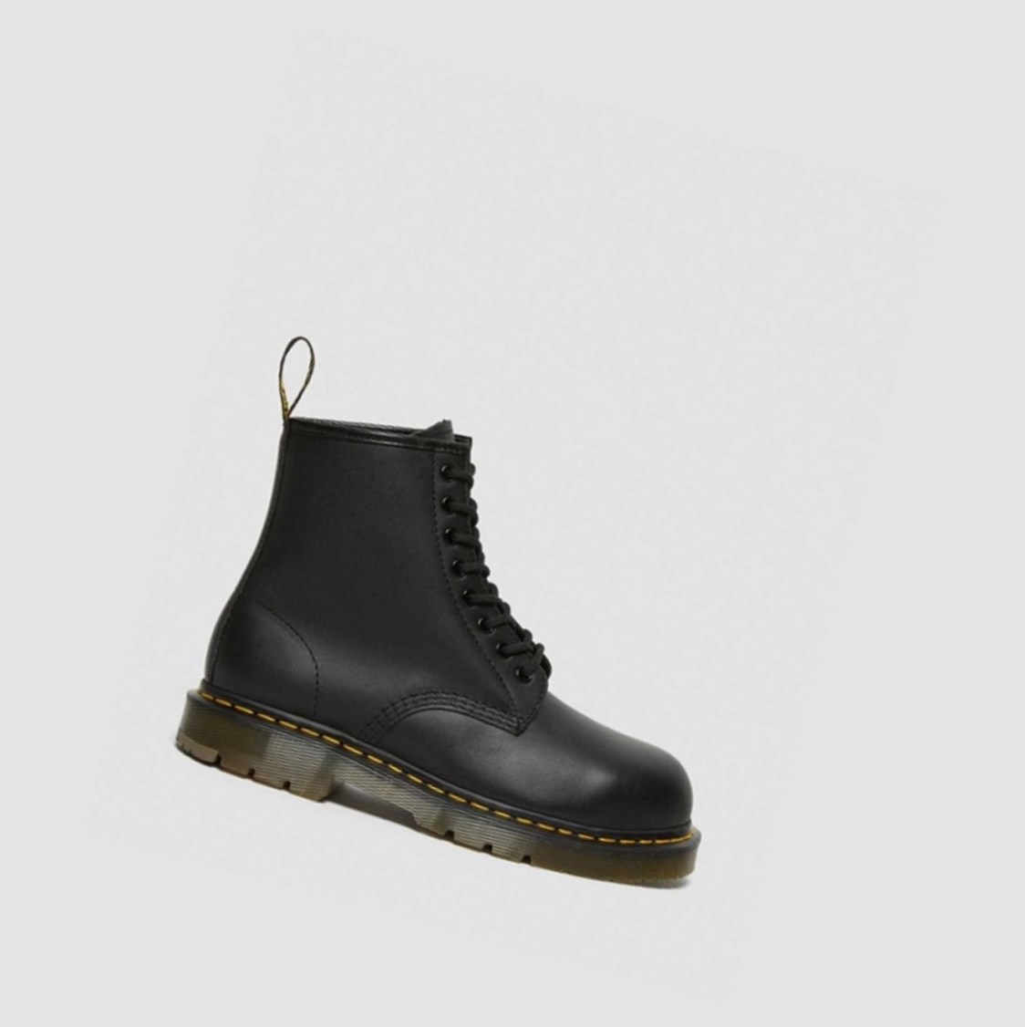 Dr Martens 1460 Slip Resistant Steel Toe Férfi Bakancs Fekete | 018249OAJ