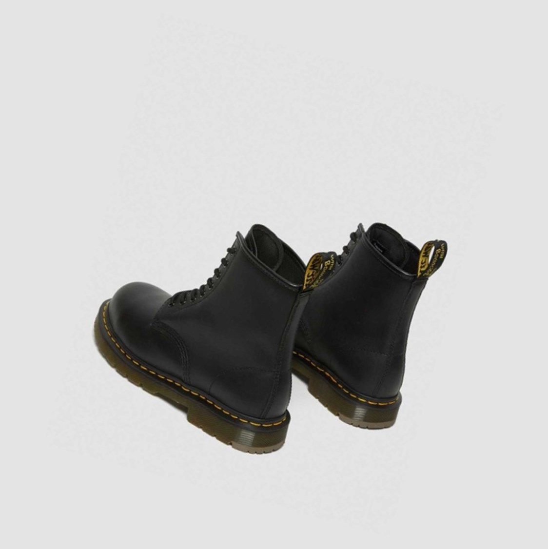 Dr Martens 1460 Slip Resistant Steel Toe Férfi Bakancs Fekete | 018249OAJ