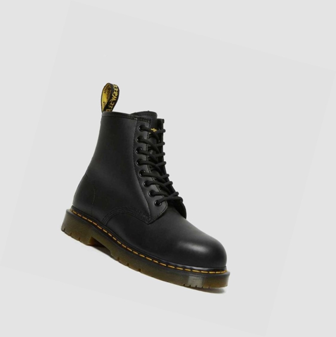 Dr Martens 1460 Slip Resistant Steel Toe Férfi Bakancs Fekete | 018249OAJ