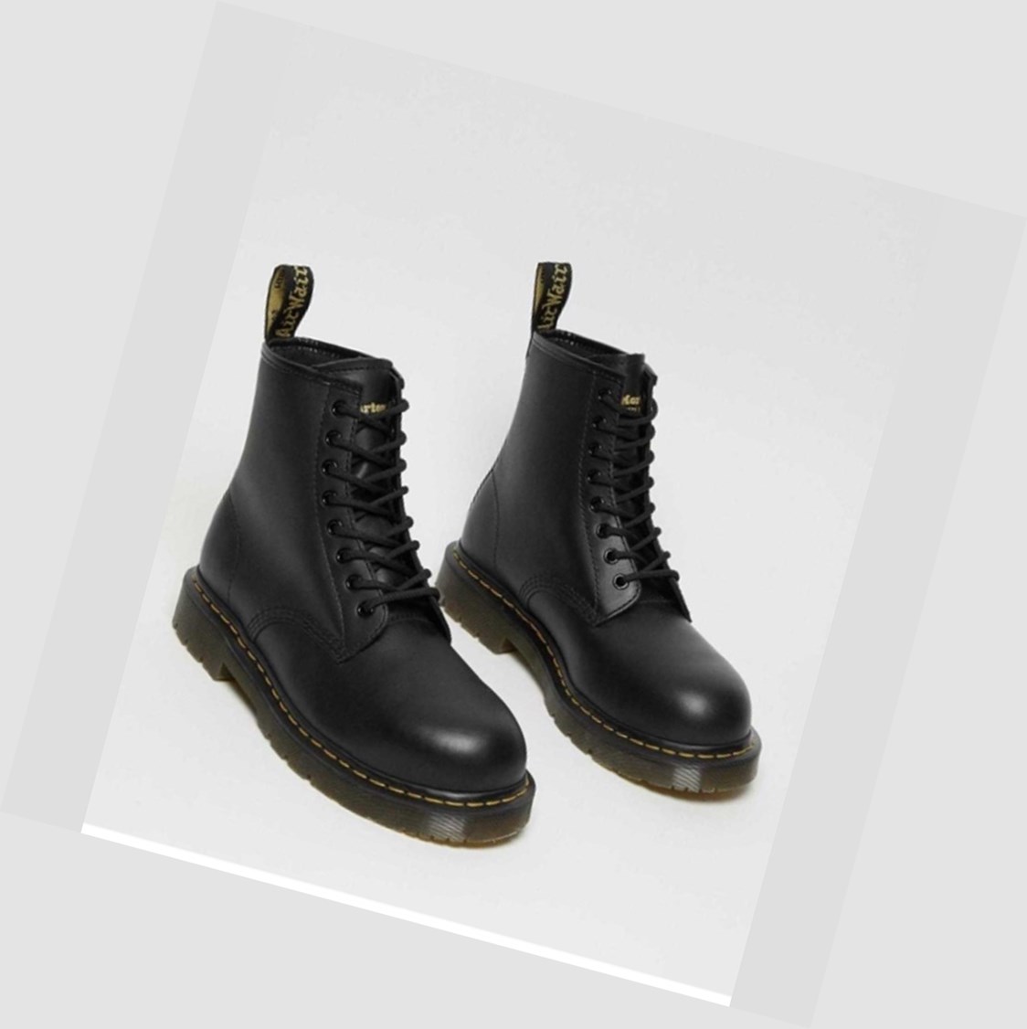 Dr Martens 1460 Slip Resistant Steel Toe Női Bakancs Fekete | 580764DNS