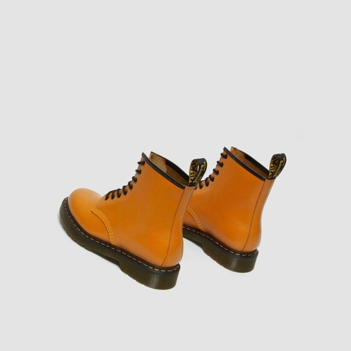 Dr Martens 1460 Smooth Férfi Fűzős Bakancs Narancssárga | 869742SUE