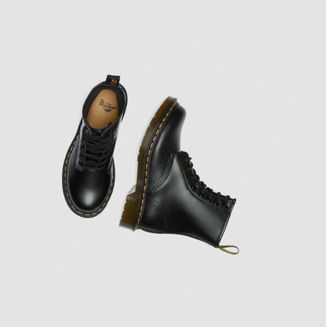 Dr Martens 1460 Smooth Női Fűzős Bakancs Fekete | 169548UBI