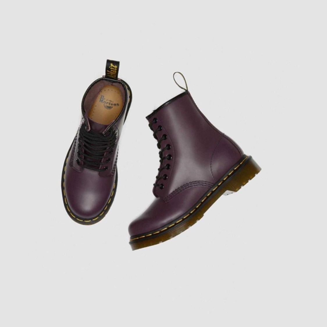 Dr Martens 1460 Smooth Női Fűzős Bakancs Lila | 675804KEN