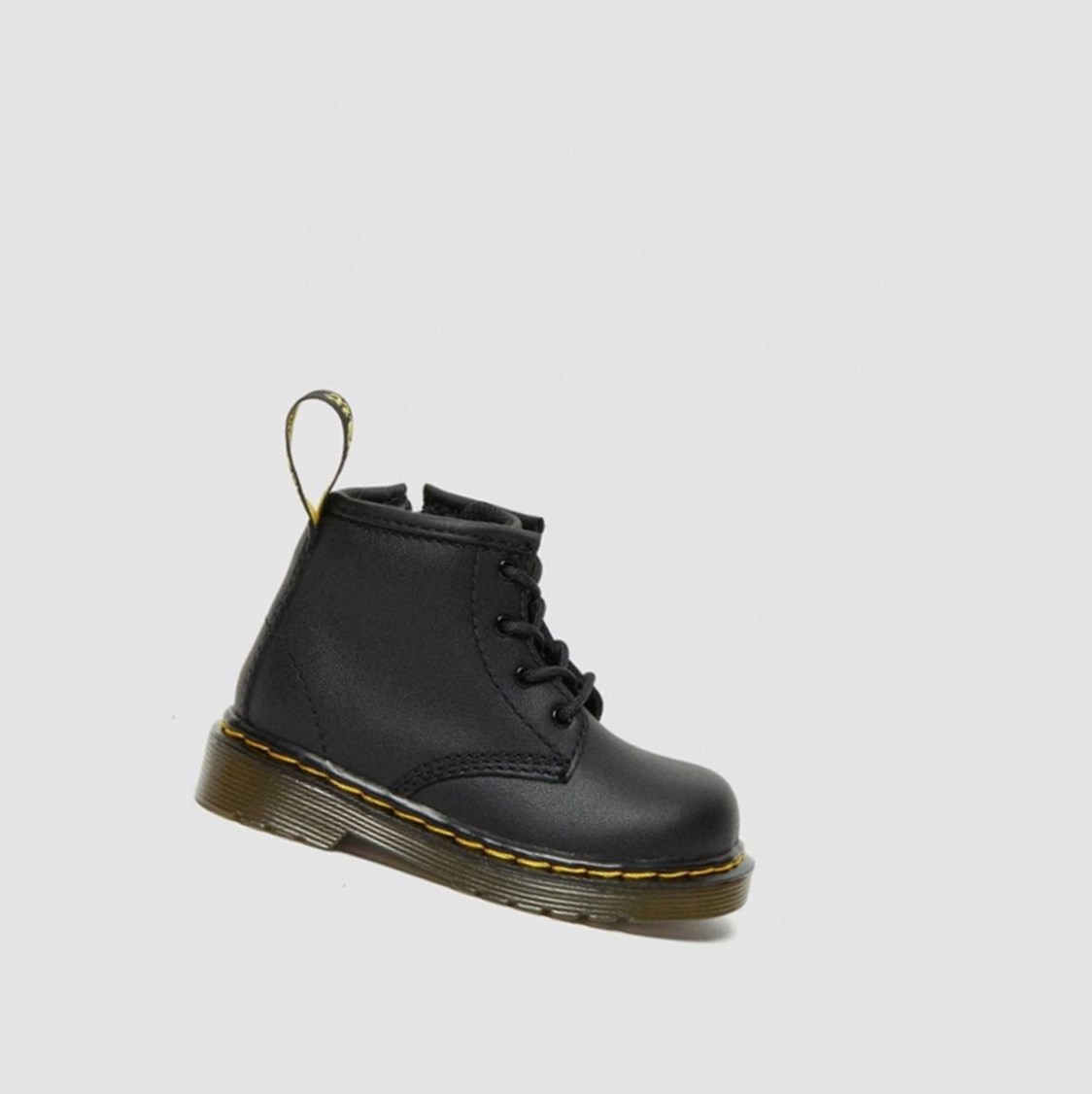 Dr Martens 1460 Softy T Toddler Gyerek Fűzős Bakancs Fekete | 089416WJE