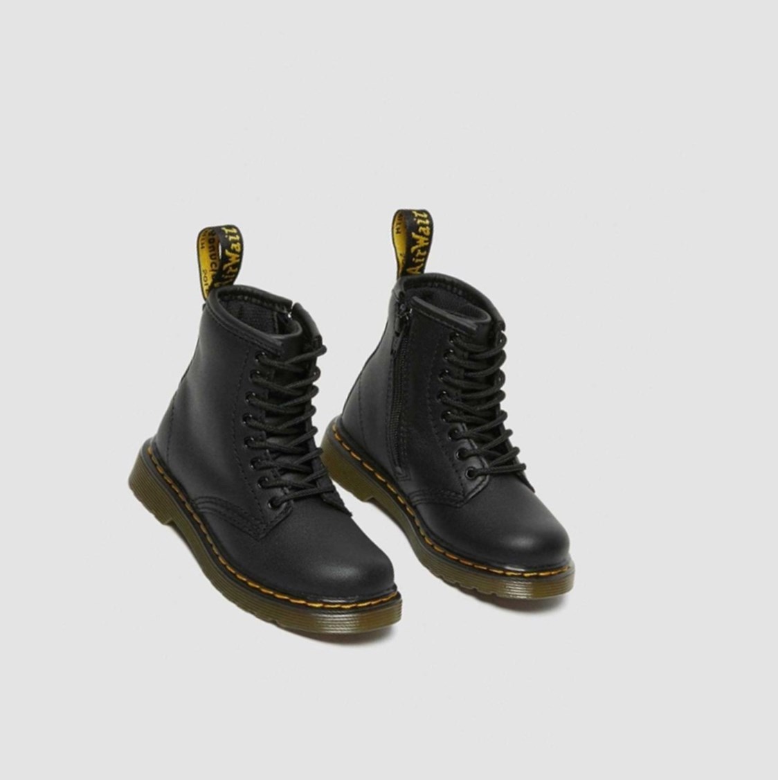 Dr Martens 1460 Softy T Toddler Gyerek Fűzős Bakancs Fekete | 319675LGM