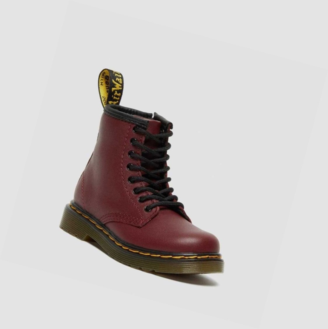 Dr Martens 1460 Softy T Toddler Gyerek Fűzős Bakancs Rózsaszín Piros | 528614LEH