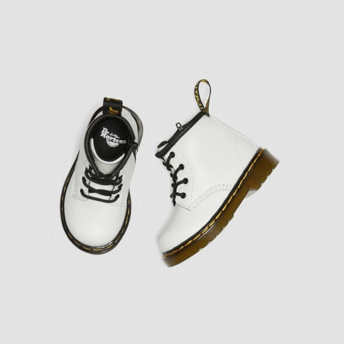 Dr Martens 1460 Toddler Gyerek Fűzős Bakancs Fehér | 320485CRO