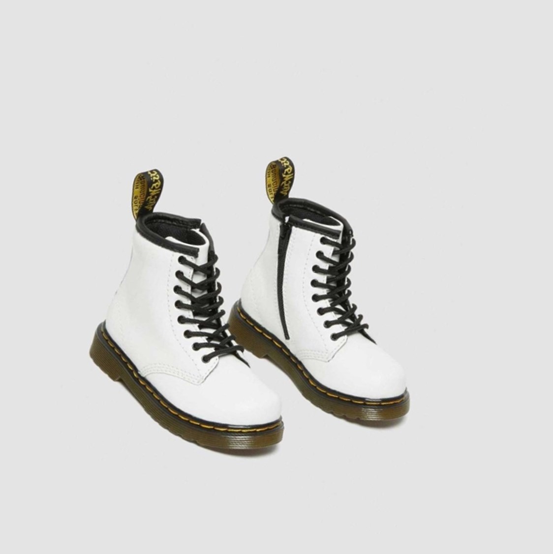 Dr Martens 1460 Toddler Gyerek Fűzős Bakancs Fehér | 380741ZSP