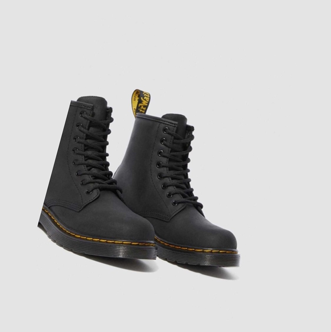 Dr Martens 1460 Vízálló Junior Gyerek Bakancs Fekete | 564871BXL