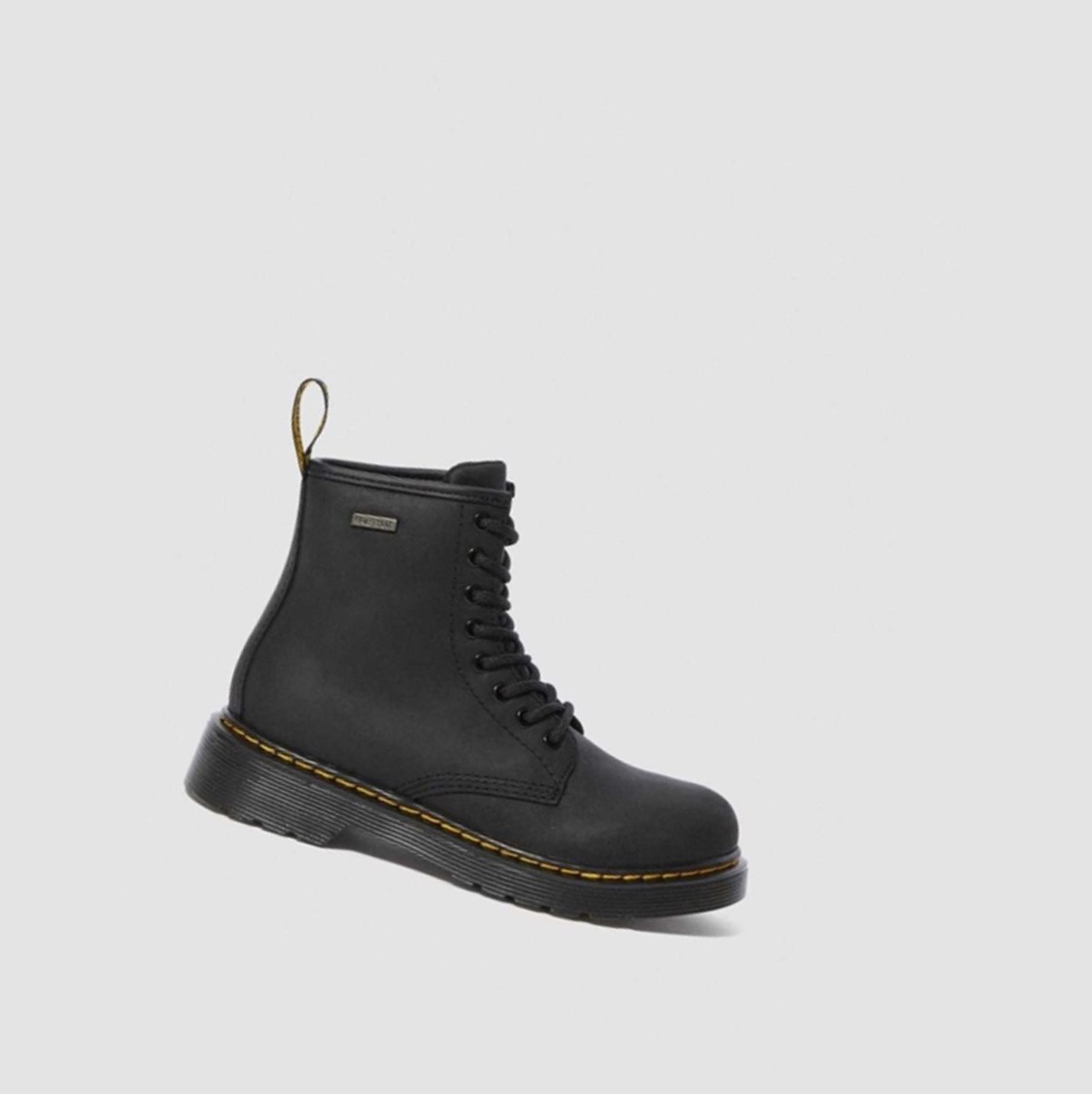 Dr Martens 1460 Vízálló Junior Gyerek Bakancs Fekete | 564871BXL