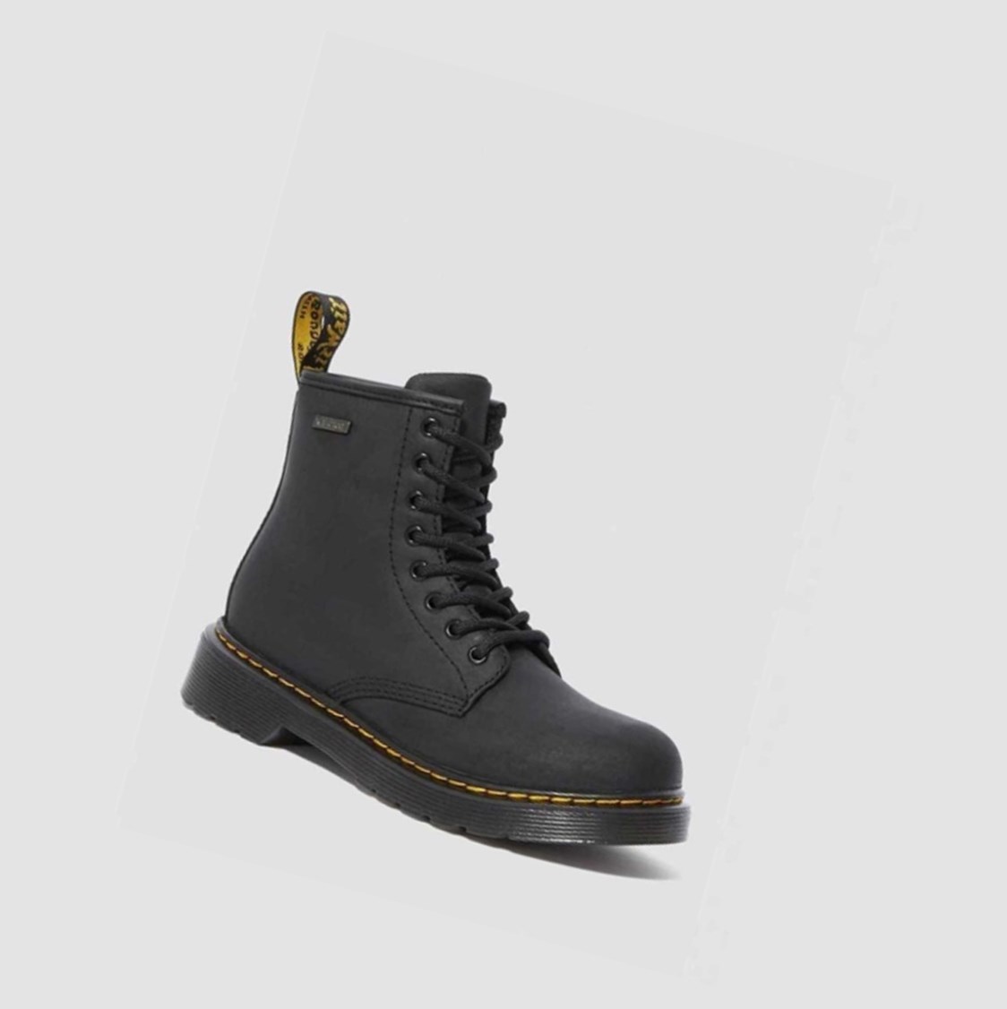 Dr Martens 1460 Vízálló Junior Gyerek Bakancs Fekete | 564871BXL