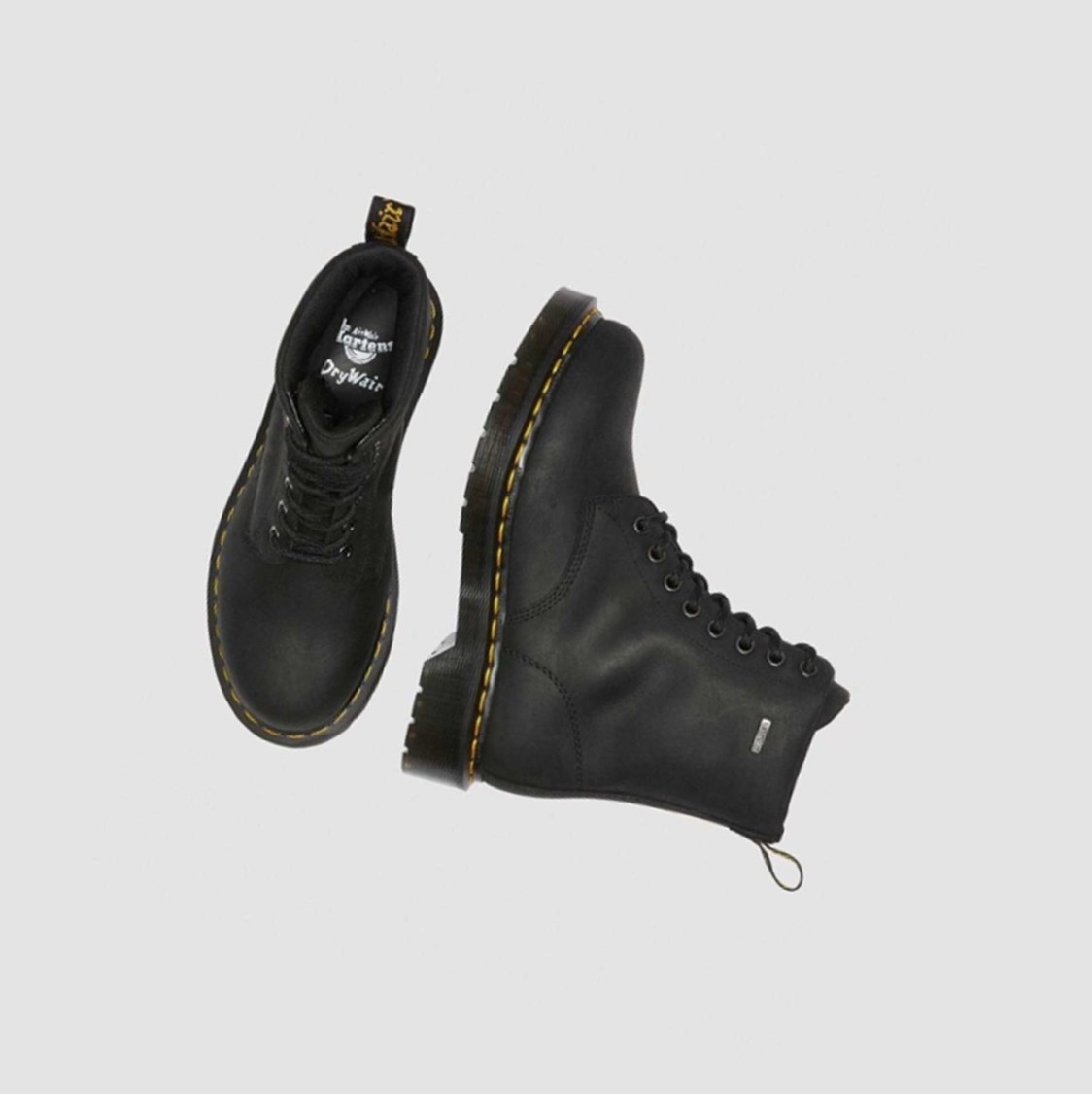 Dr Martens 1460 Vízálló Női Fűzős Bakancs Fekete | 645189YHC