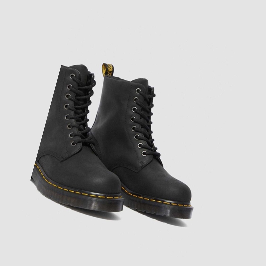 Dr Martens 1460 Vízálló Női Fűzős Bakancs Fekete | 645189YHC