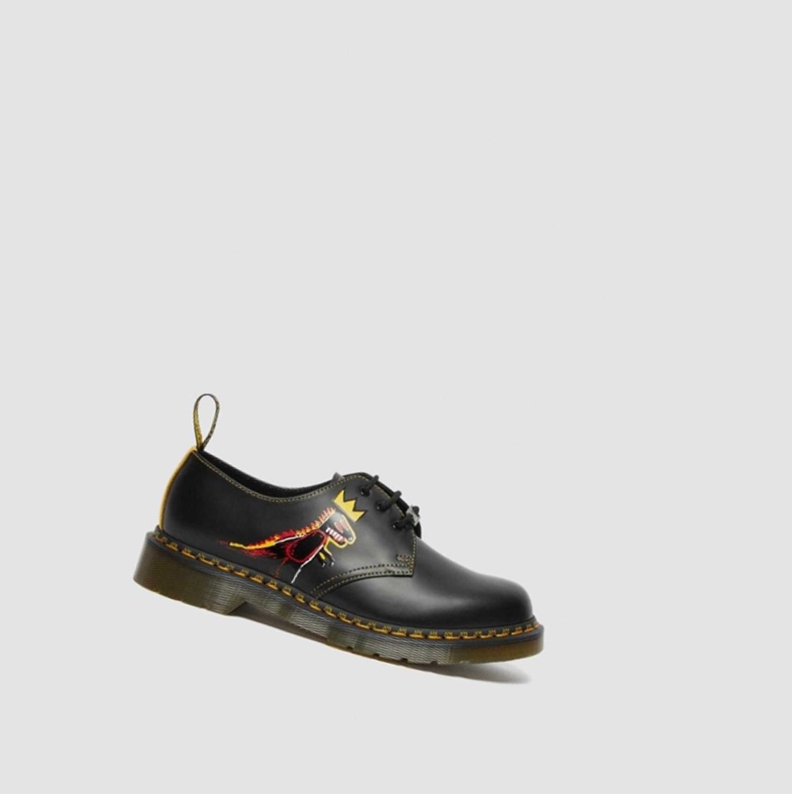 Dr Martens 1461 Basquiat Férfi Oxford Cipő Fekete | 921487LGA