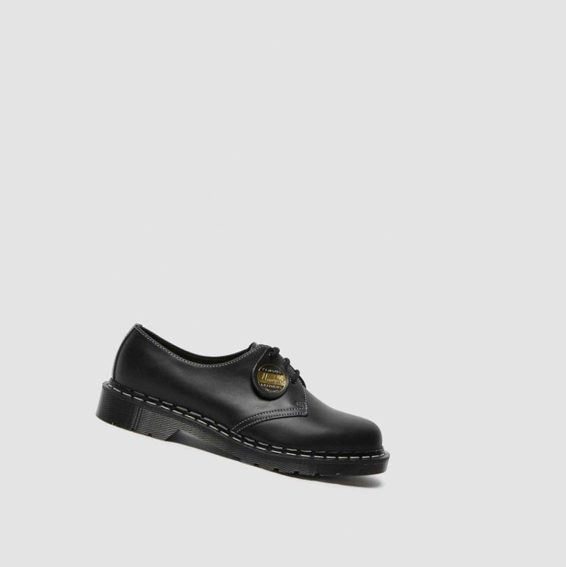 Dr Martens 1461 Cavalier Férfi Oxford Cipő Fekete | 057128AOM