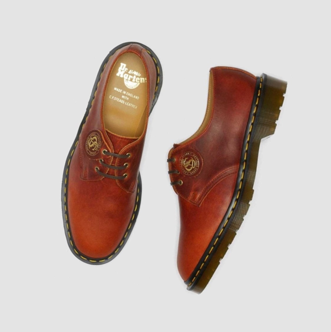 Dr Martens 1461 Classic Oil Férfi Oxford Cipő Barna | 239048RLT