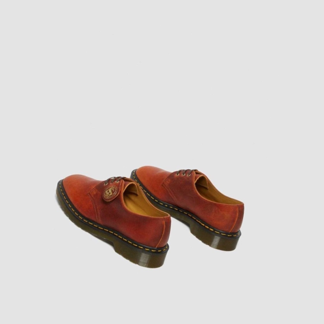 Dr Martens 1461 Classic Oil Férfi Oxford Cipő Barna | 239048RLT