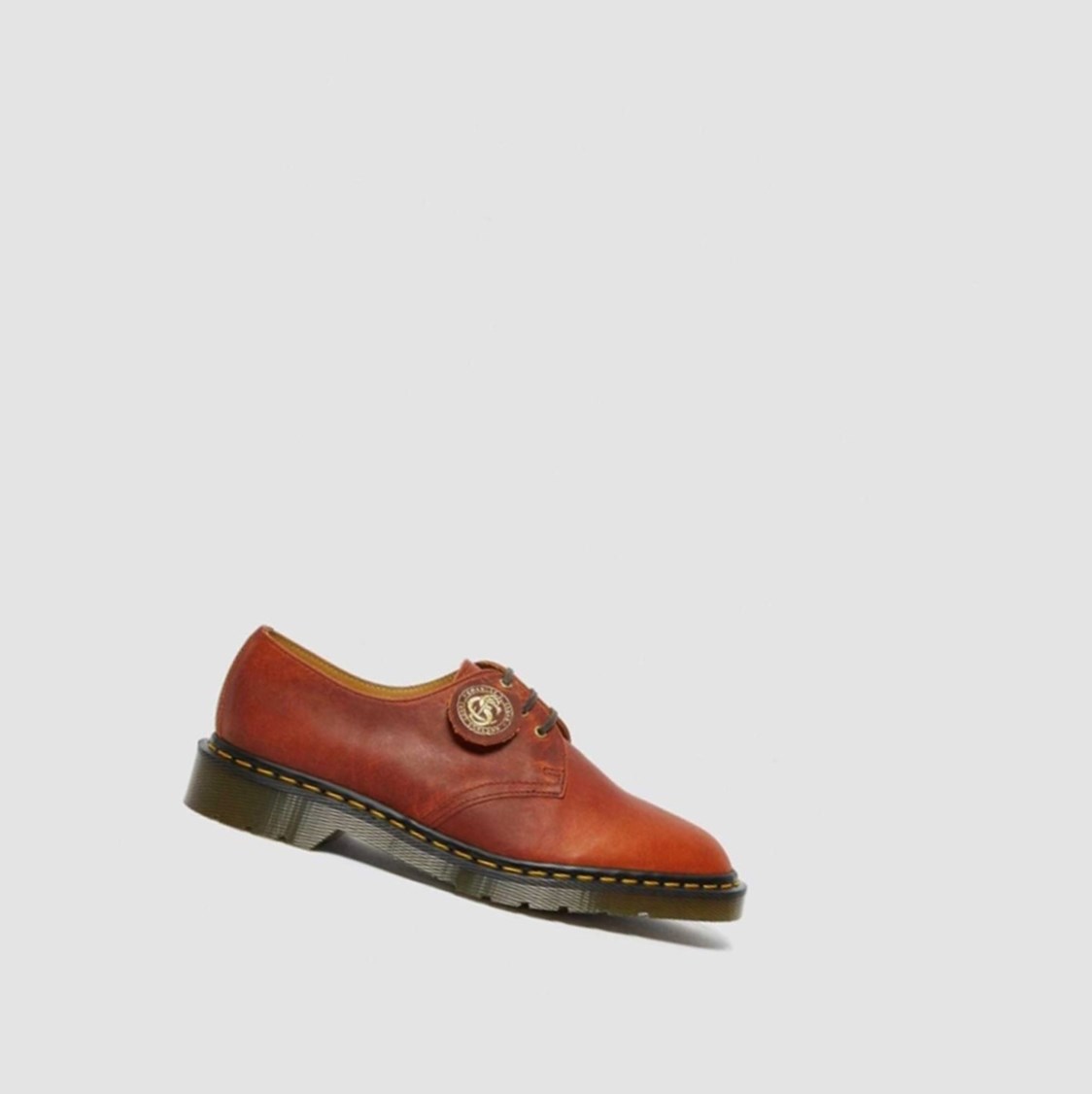 Dr Martens 1461 Classic Oil Férfi Oxford Cipő Barna | 239048RLT