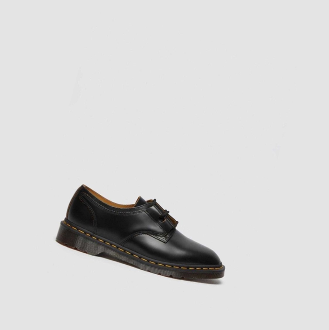 Dr Martens 1461 Ghillie Férfi Oxford Cipő Fekete | 814605HXU