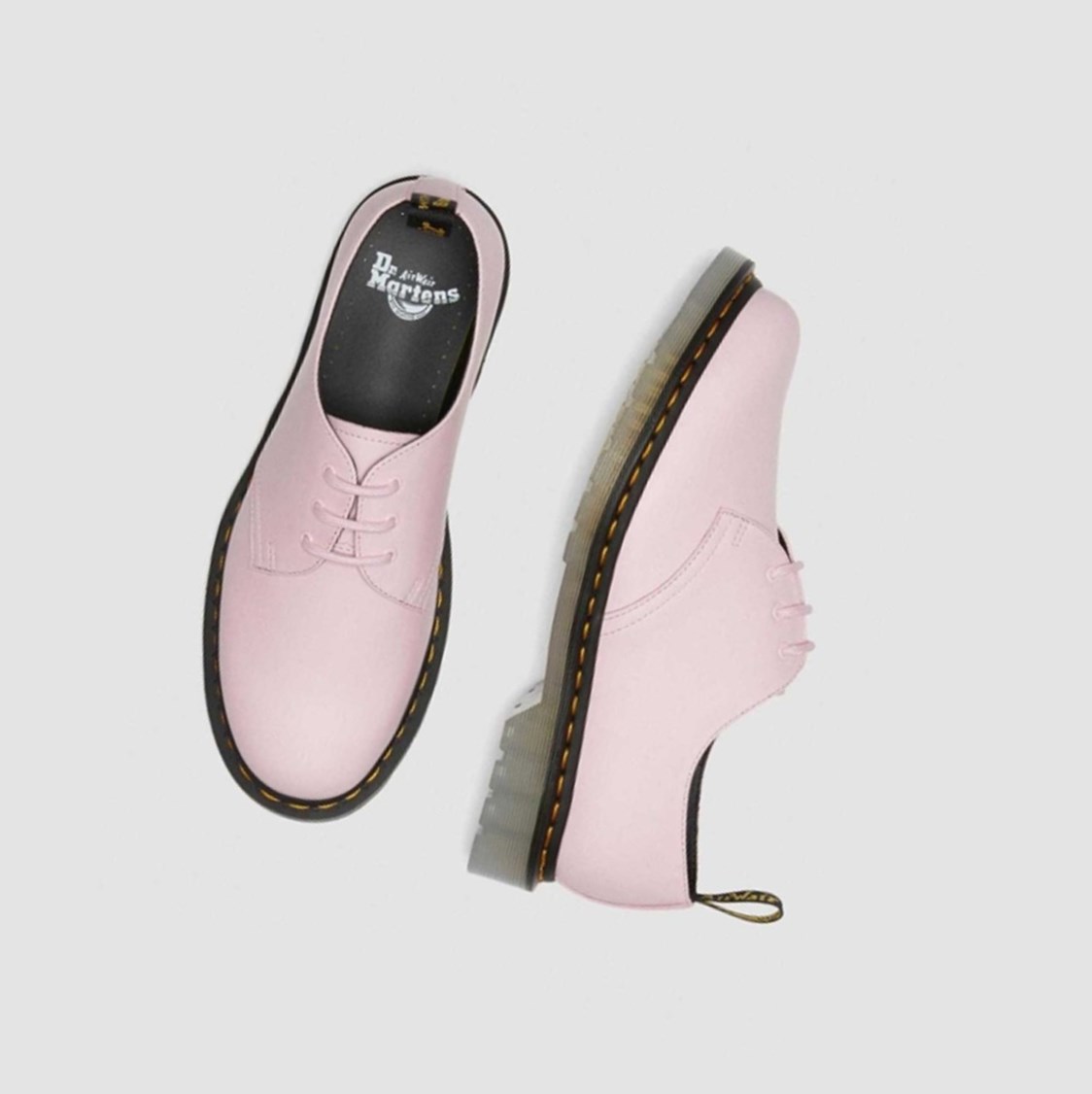 Dr Martens 1461 Iced Smooth Férfi Oxford Cipő Rózsaszín | 390642KGZ