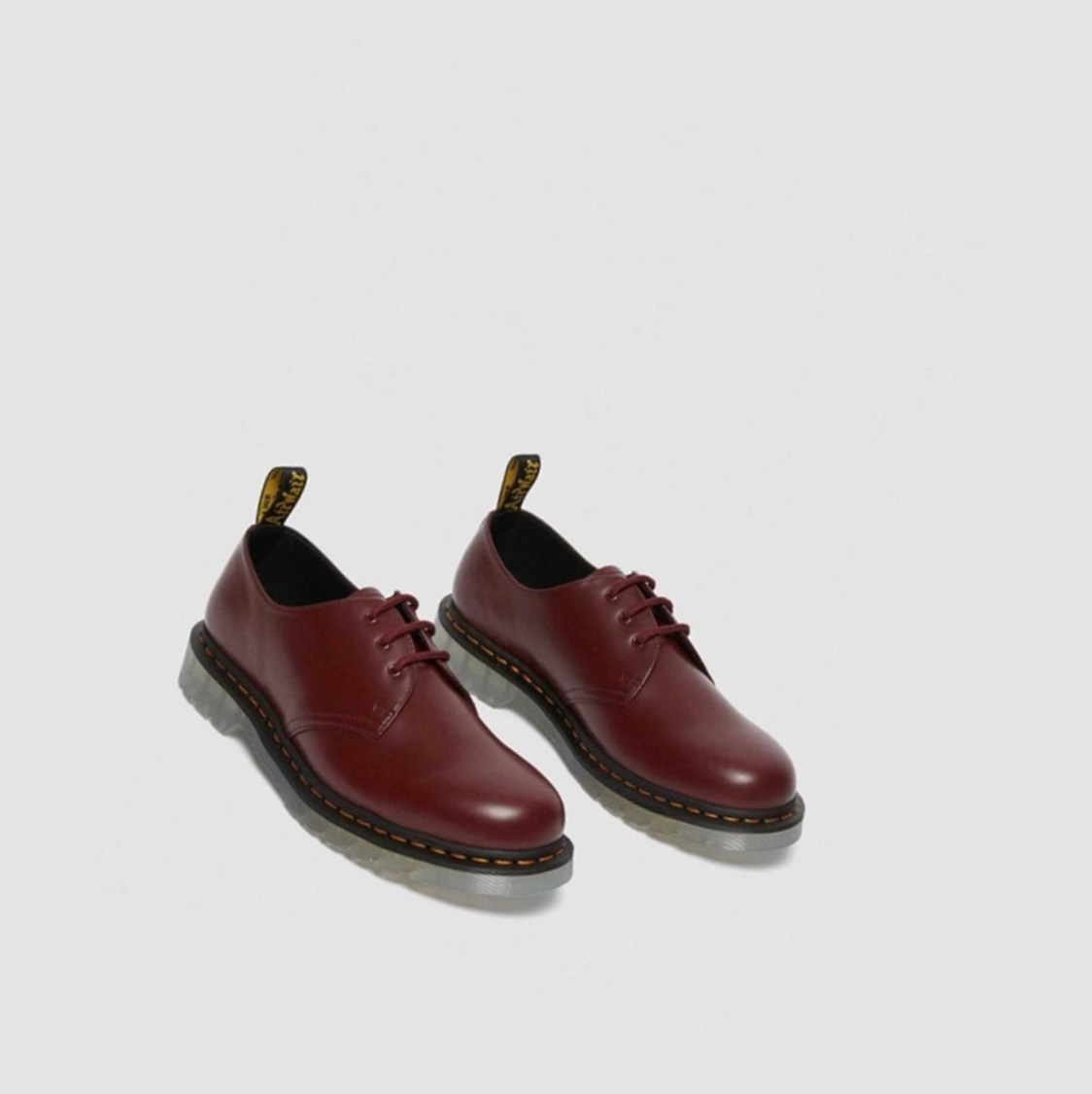 Dr Martens 1461 Iced Smooth Férfi Oxford Cipő Rózsaszín Piros | 742658EBX