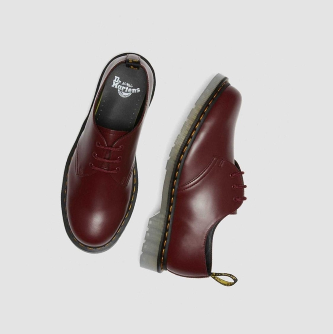 Dr Martens 1461 Iced Smooth Férfi Oxford Cipő Rózsaszín Piros | 742658EBX