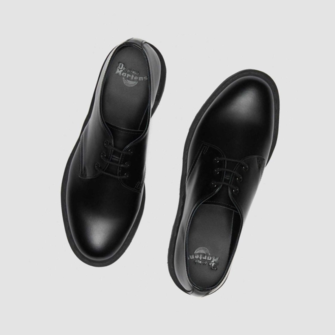 Dr Martens 1461 Mono Smooth Férfi Oxford Cipő Fekete | 625709FRI