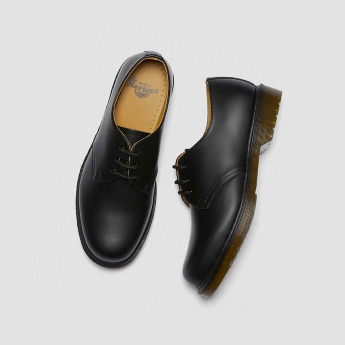 Dr Martens 1461 Plain Welt Smooth Női Oxford Cipő Fekete | 261904CQT