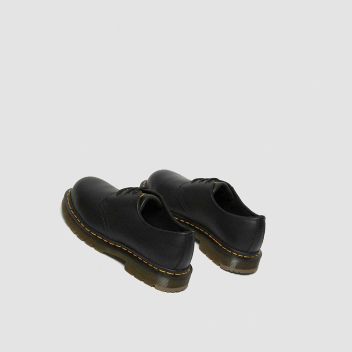 Dr Martens 1461 Slip Resistant Steel Toe Shoes Férfi Ruha Cipő Fekete | 260175ENS