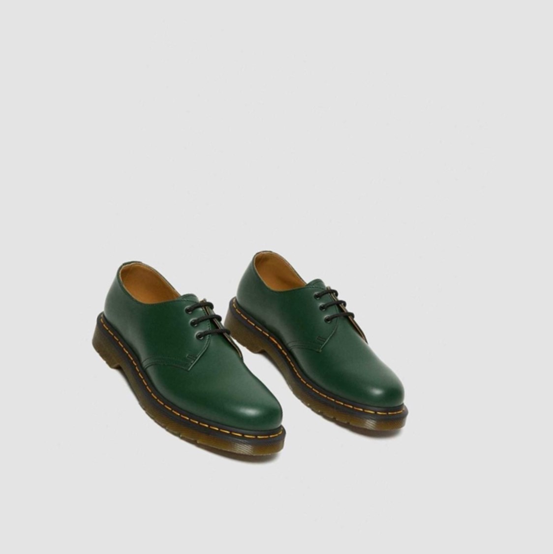 Dr Martens 1461 Smooth Férfi Oxford Cipő Zöld | 740821GUV