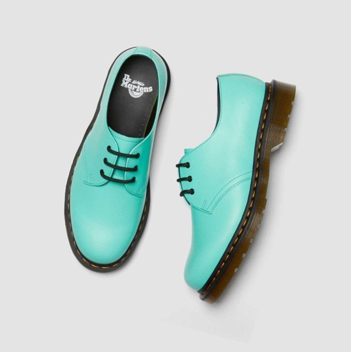 Dr Martens 1461 Smooth Férfi Oxford Cipő Zöld | 891427LOE