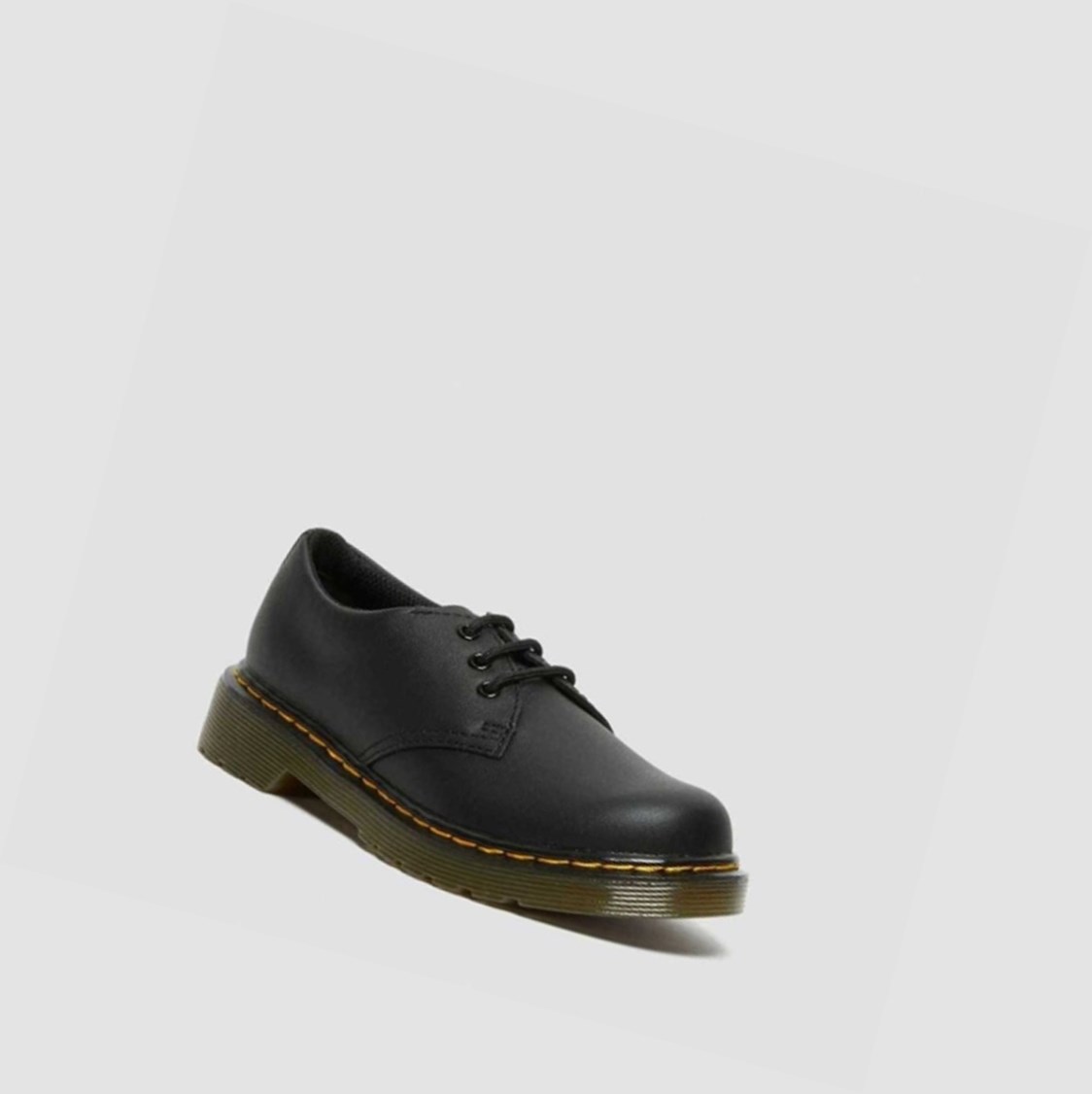 Dr Martens 1461 Softy T Junior Gyerek Fűzős Bakancs Fekete | 193548QIM