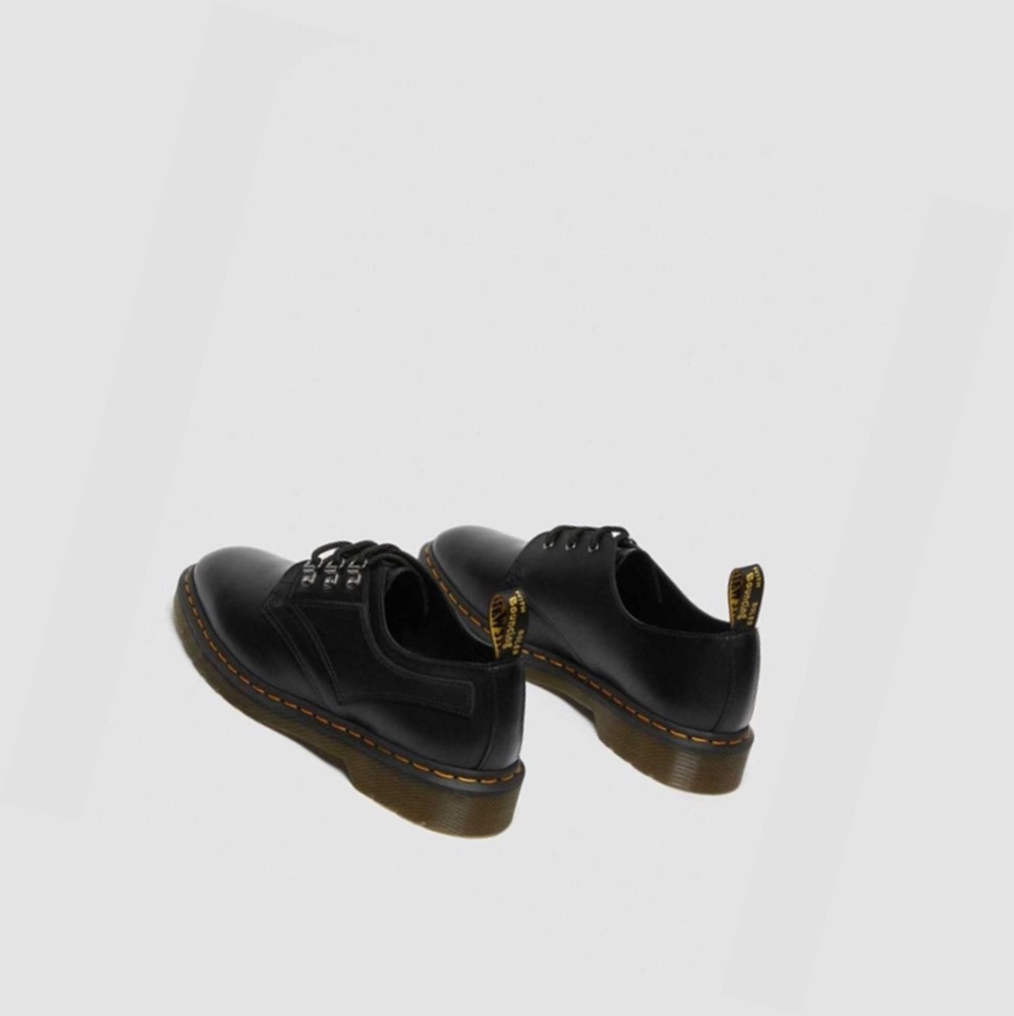 Dr Martens 1461 Verso Smooth Férfi Oxford Cipő Fekete | 094718WFB