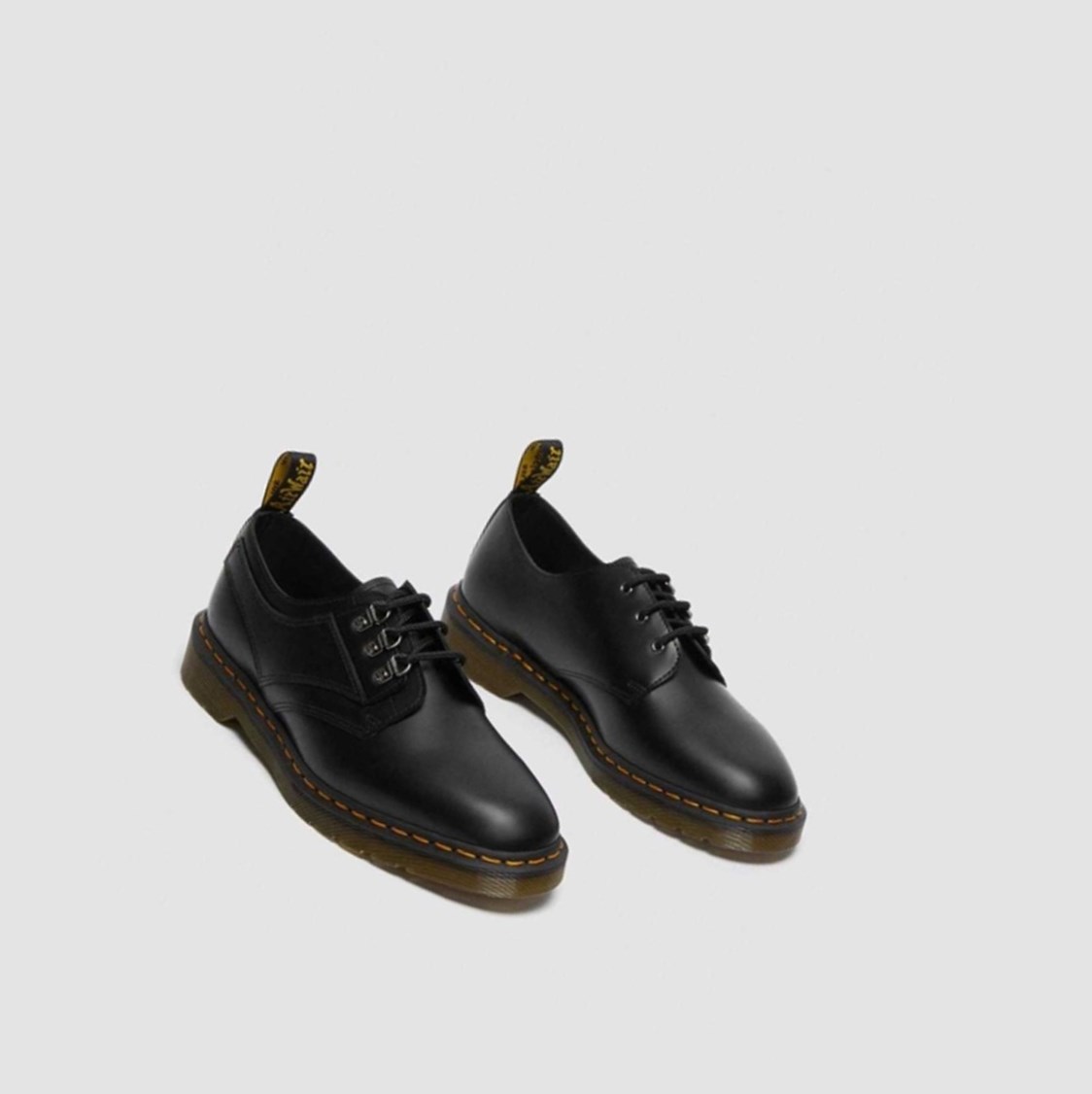 Dr Martens 1461 Verso Smooth Férfi Oxford Cipő Fekete | 094718WFB