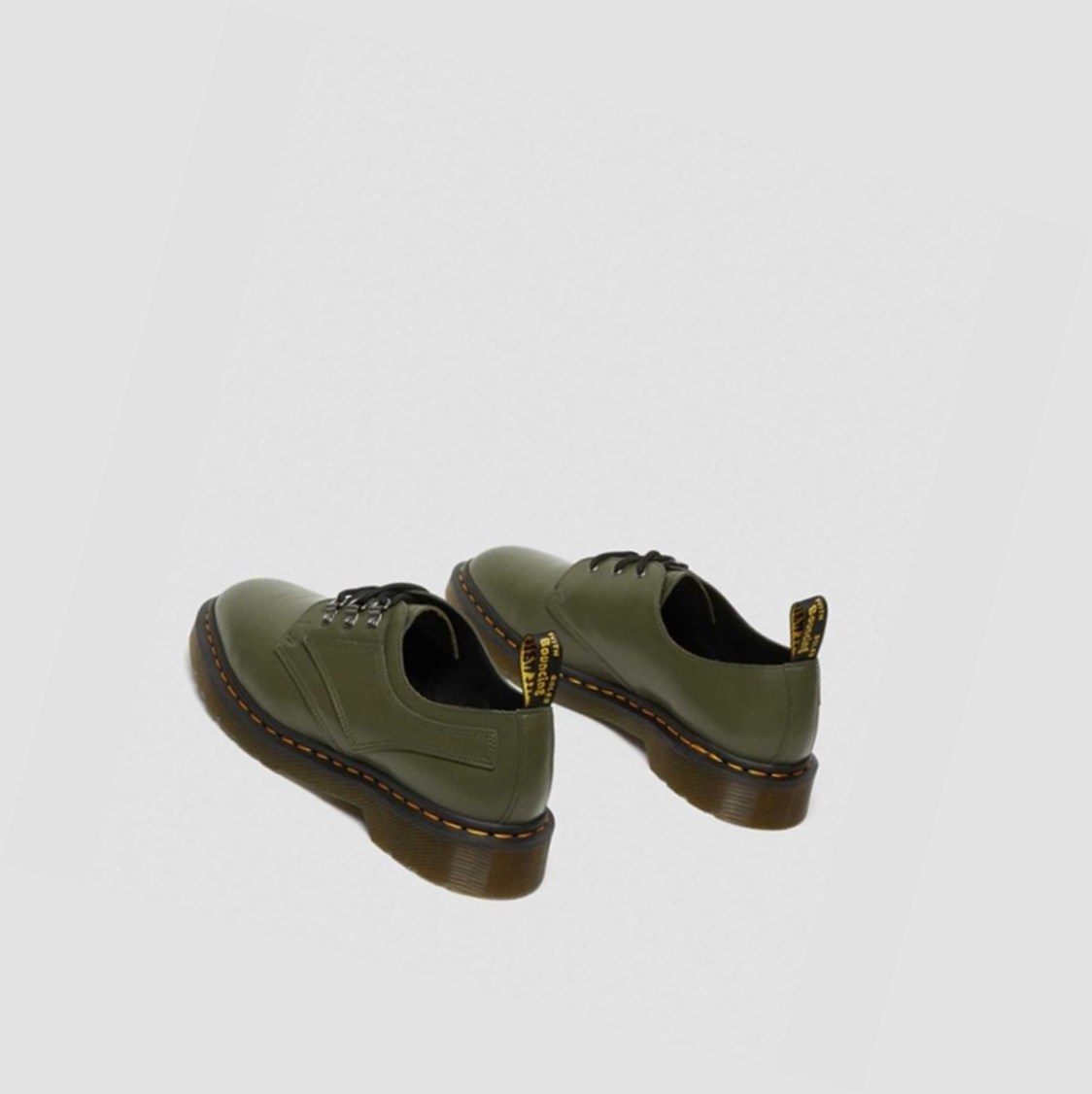 Dr Martens 1461 Verso Smooth Férfi Oxford Cipő Zöld | 701586YXS