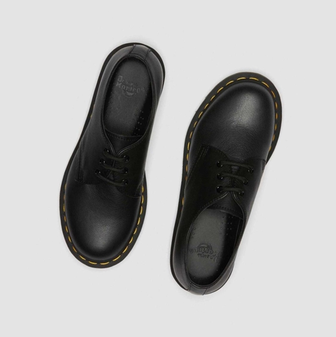 Dr Martens 1461 Virginia Női Oxford Cipő Fekete | 567132JBF