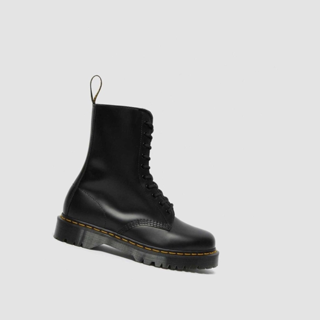 Dr Martens 1490 Bex Smooth Férfi Közepén Borjú Bakancs Fekete | 817634TQX