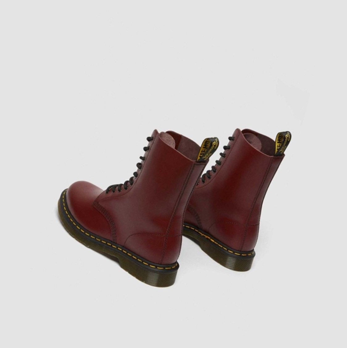 Dr Martens 1490 Smooth Férfi Közepén Borjú Bakancs Rózsaszín Piros | 073962VUK