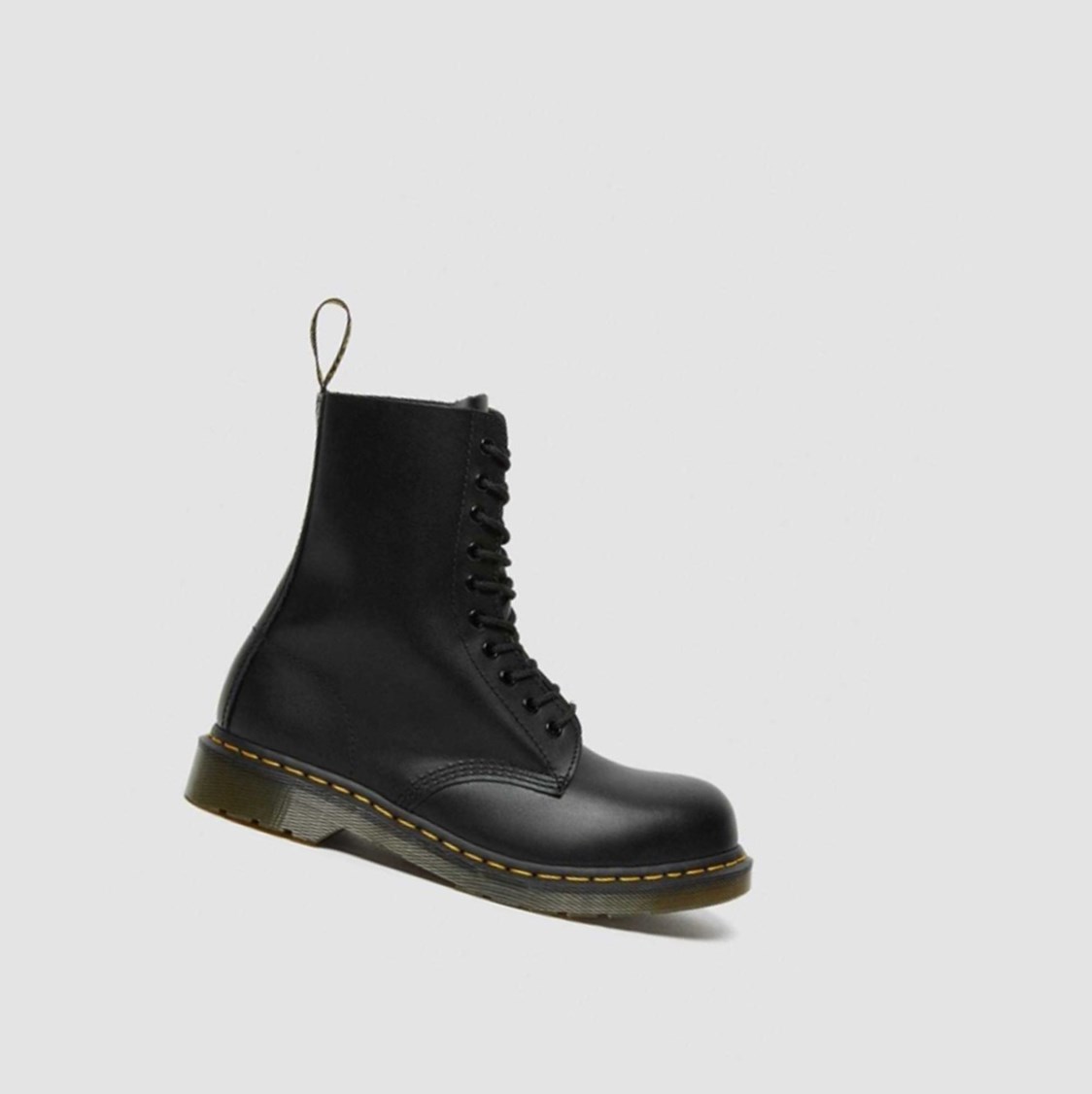 Dr Martens 1919 Férfi Közepén Borjú Bakancs Fekete | 964305HCF