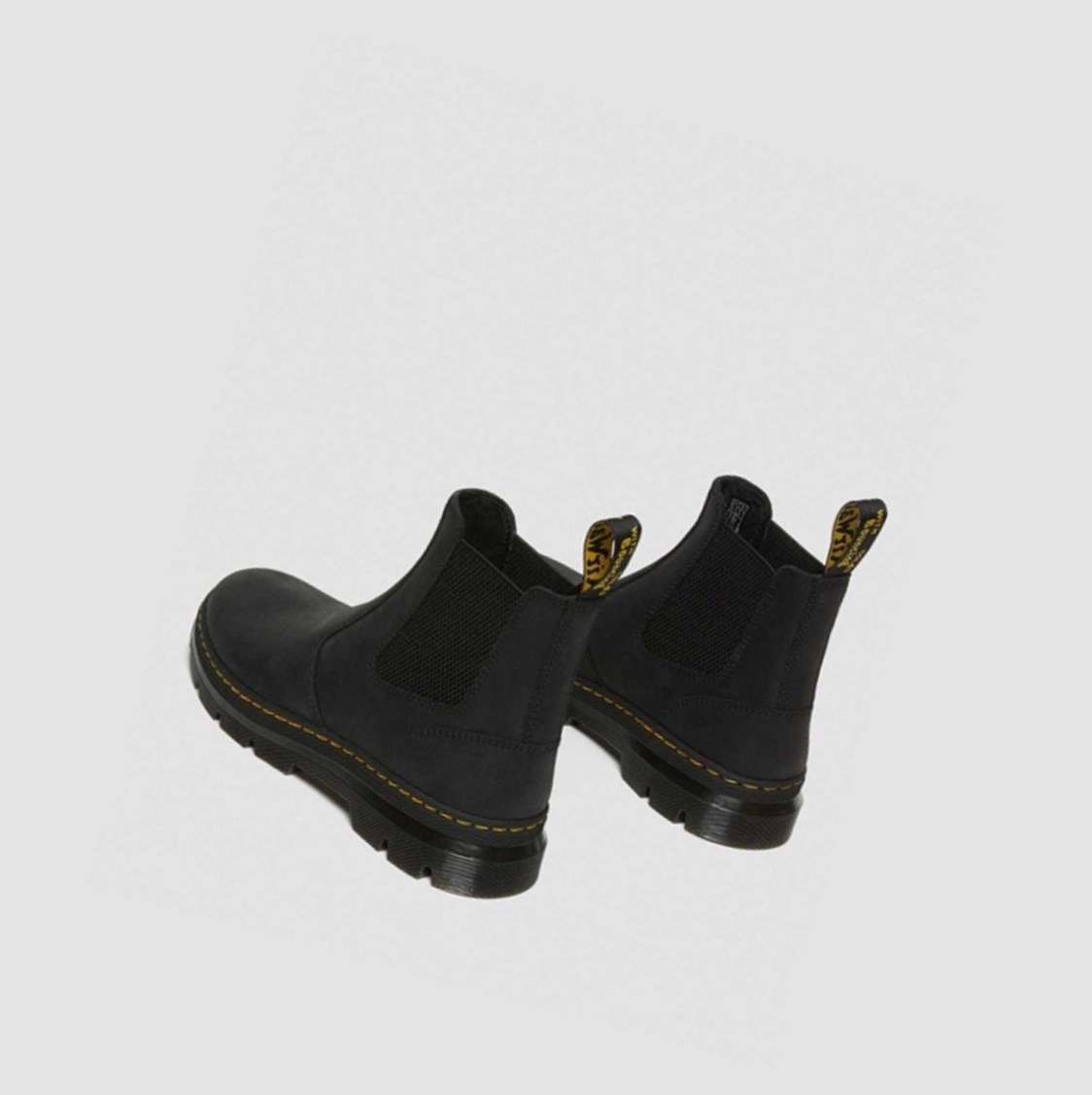 Dr Martens 2976 Alkalmi Férfi Chelsea Bakancs Fekete | 209683HYO