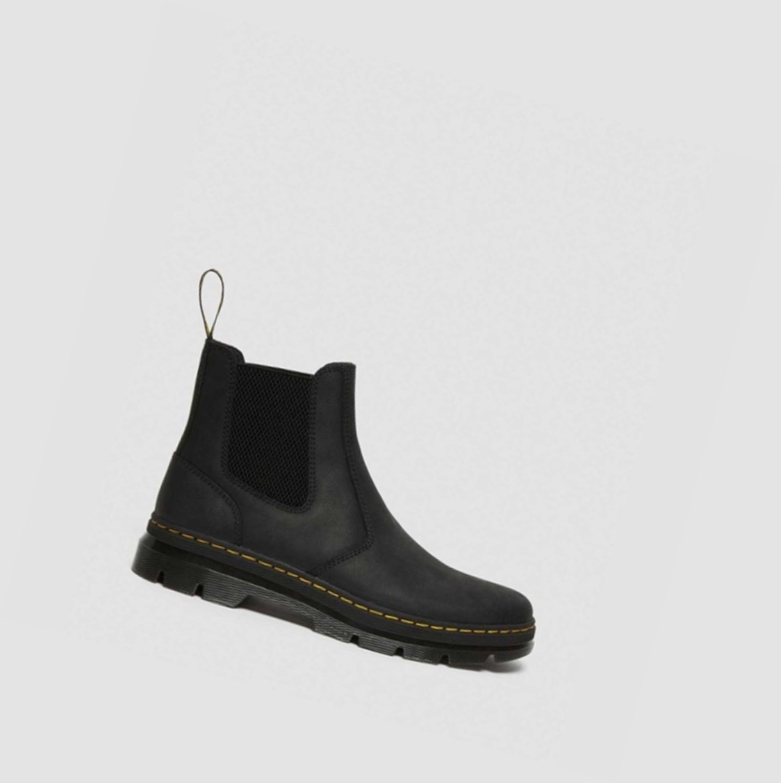 Dr Martens 2976 Alkalmi Férfi Chelsea Bakancs Fekete | 209683HYO