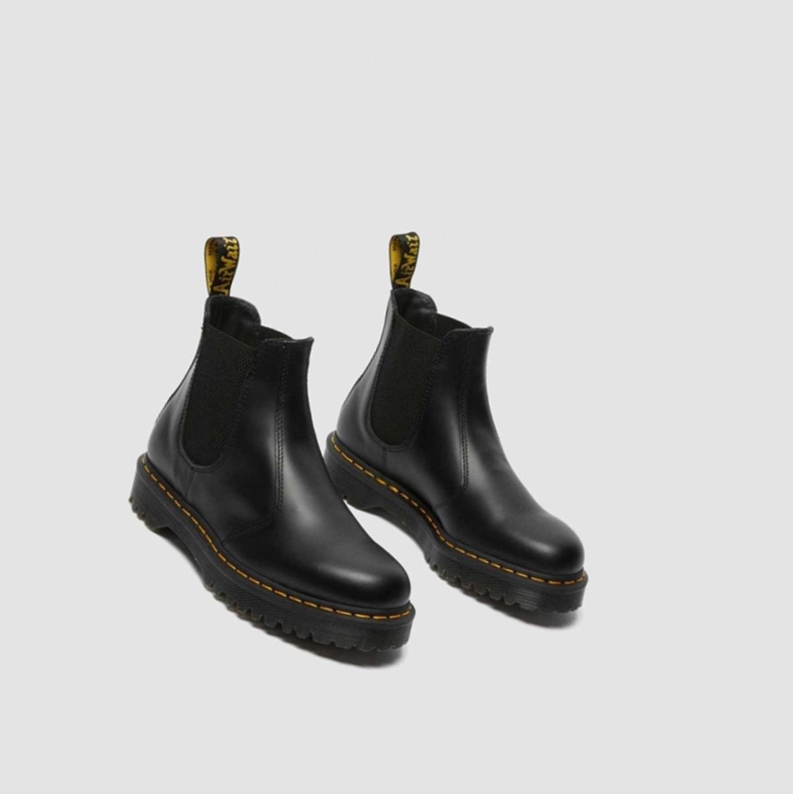 Dr Martens 2976 Bex Smooth Férfi Chelsea Bakancs Fekete | 041635IXK