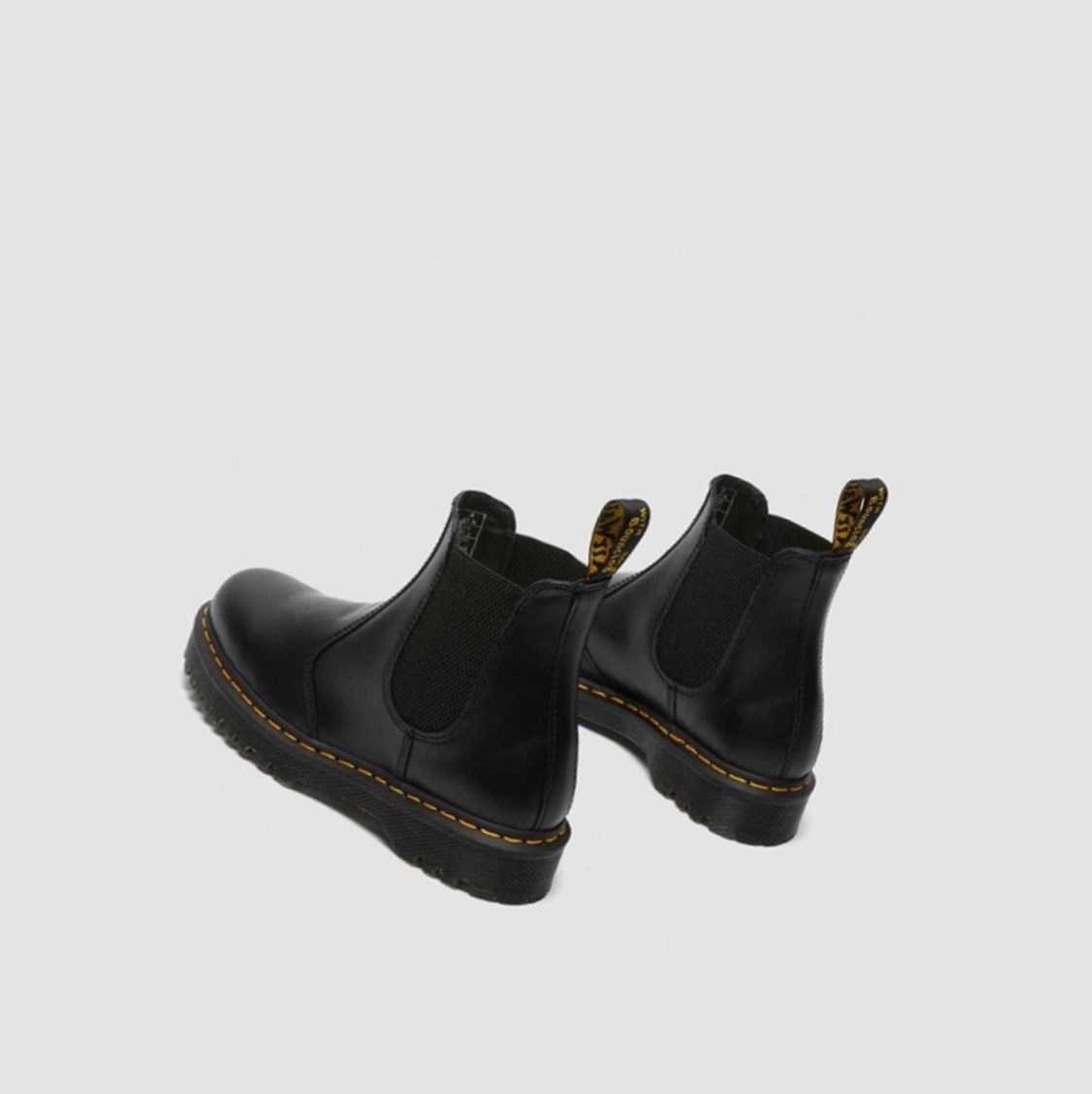 Dr Martens 2976 Bex Smooth Férfi Chelsea Bakancs Fekete | 041635IXK