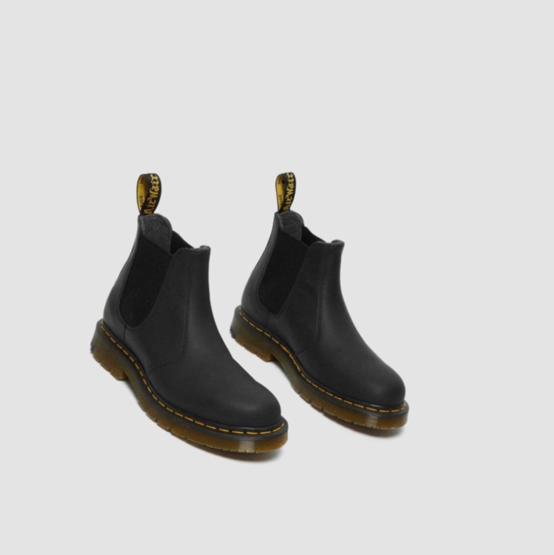 Dr Martens 2976 DM's Wintergrip Férfi Chelsea Bakancs Fekete | 712854EMV